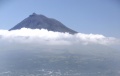 Campos do Faial, com vista sobre o Pico.